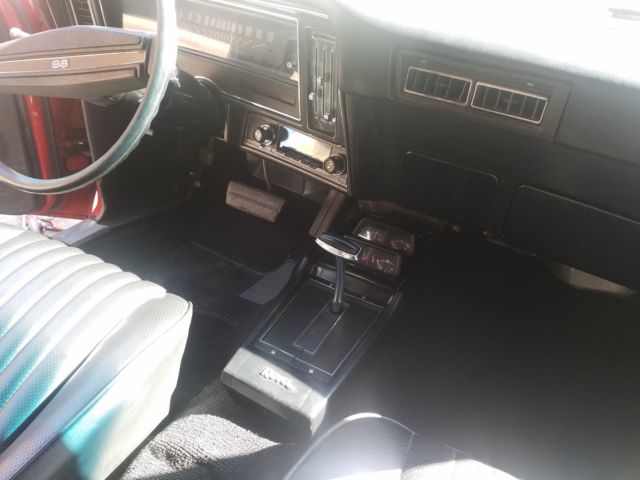 1973 Red Chevrolet SS Coupe