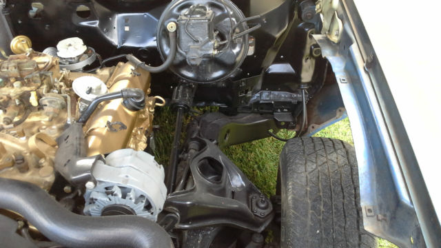 1973 Blue Oldsmobile 442