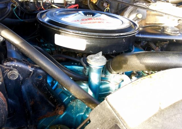 1973 Black Oldsmobile Cutlass Sedan