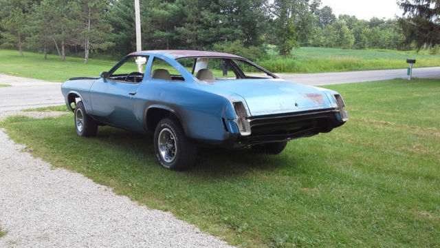 1973 Blue Oldsmobile 442