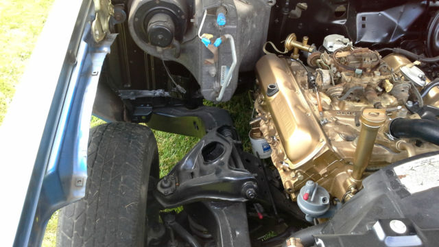 1973 Blue Oldsmobile 442