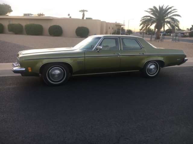 1973 Moss Green Oldsmobile Eighty-Eight Sedan