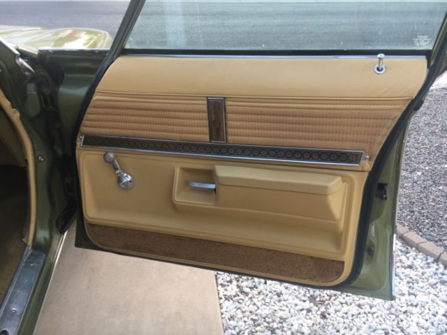 1973 Moss Green Oldsmobile Eighty-Eight Sedan