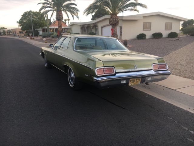 1973 Moss Green Oldsmobile Eighty-Eight Sedan
