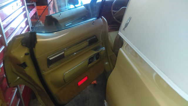 1973 Red Oldsmobile Ninety-Eight Sedan