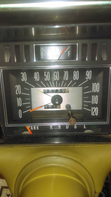 1973 Red Oldsmobile Ninety-Eight Sedan