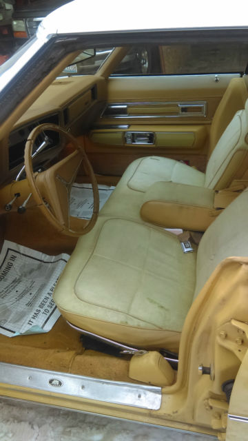 1973 Red Oldsmobile Ninety-Eight Sedan