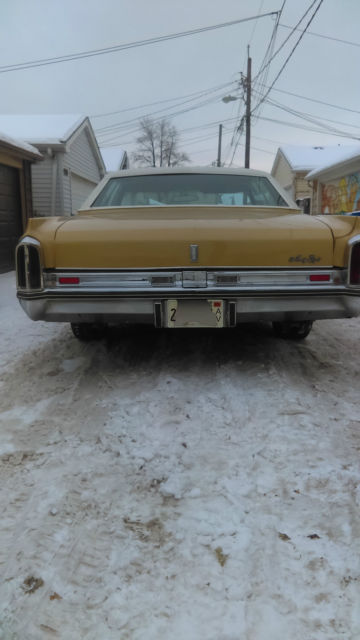 1973 Red Oldsmobile Ninety-Eight Sedan