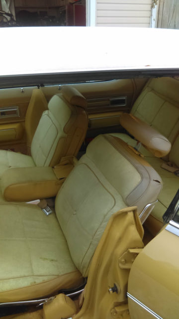 1973 Red Oldsmobile Ninety-Eight Sedan