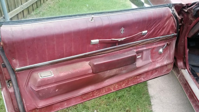 1973 Burgundy Oldsmobile Cutlass Coupe