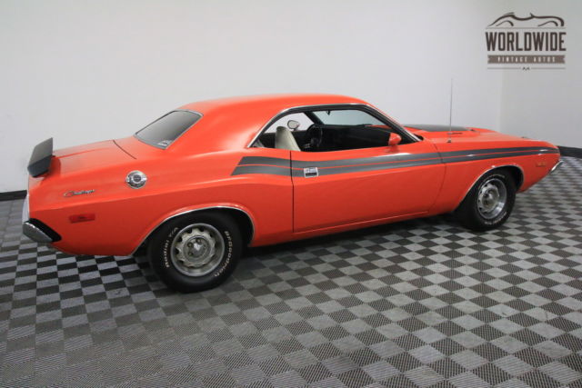 1973 Orange Dodge Challenger