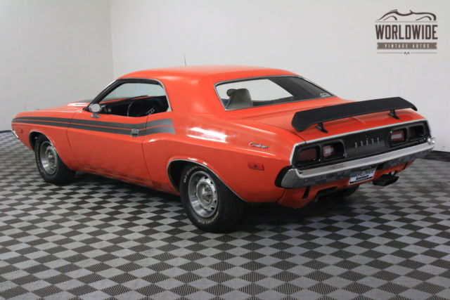1973 Orange Dodge Challenger