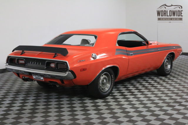 1973 Orange Dodge Challenger