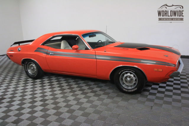 1973 Orange Dodge Challenger