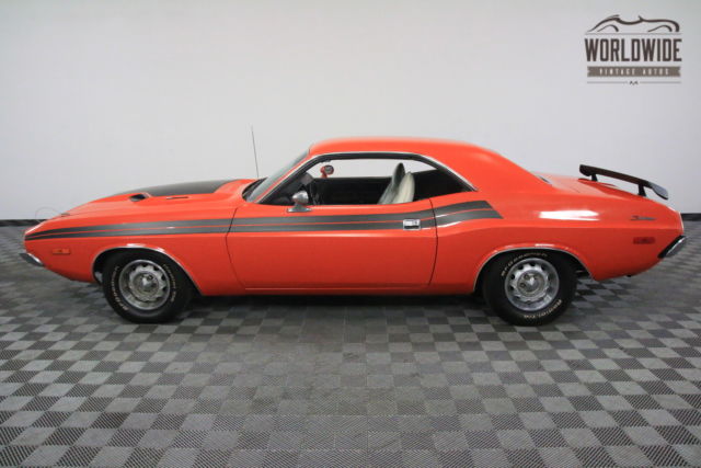 1973 Orange Dodge Challenger