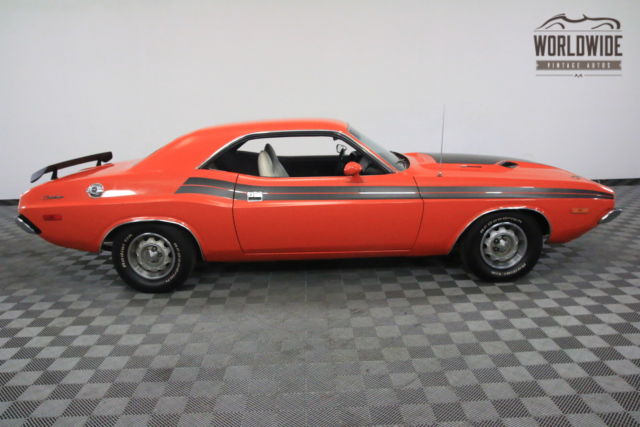 1973 Orange Dodge Challenger