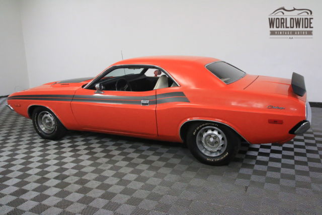 1973 Orange Dodge Challenger