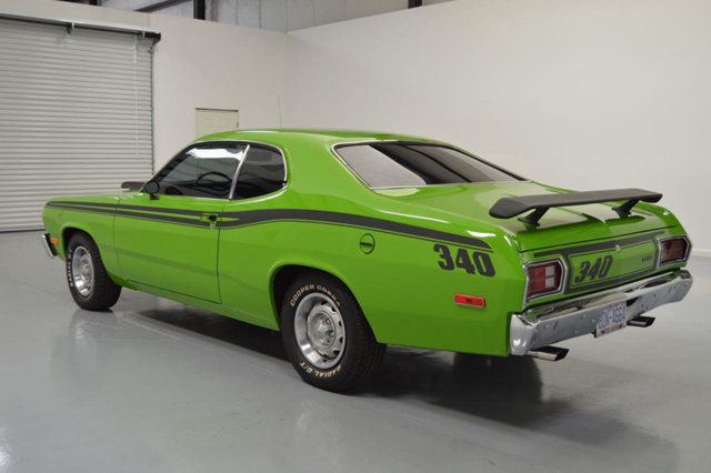 1973 Sassy Grass Plymouth 340 Duster Coupe