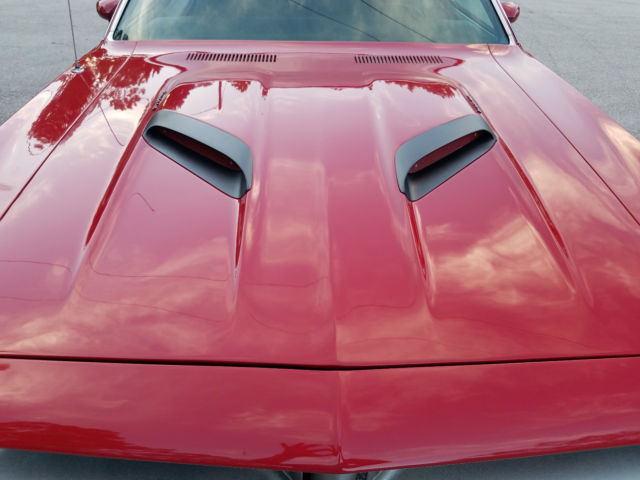 1973 Red Plymouth Barracuda Coupe
