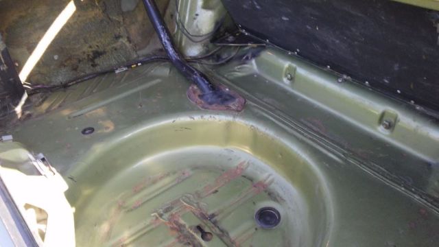 1973 Green Plymouth Duster Coupe