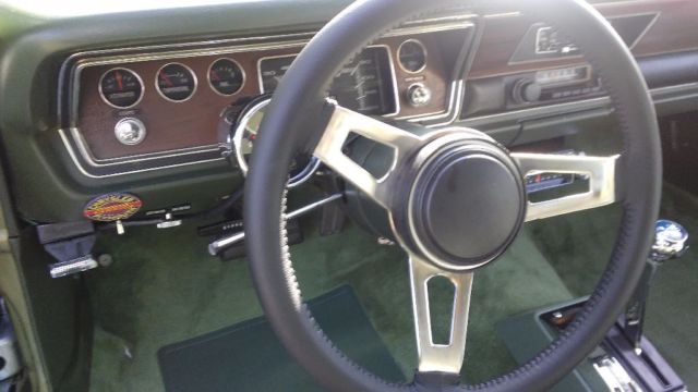 1973 Green Plymouth Duster Coupe