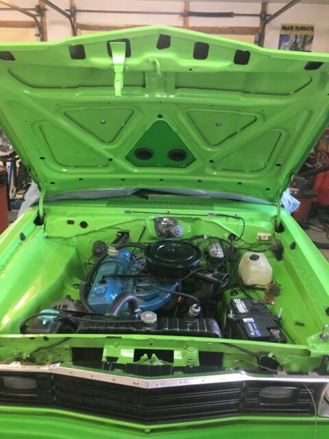 1973 White Plymouth Duster Coupe