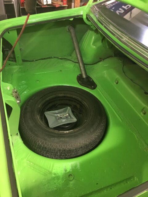 1973 White Plymouth Duster Coupe