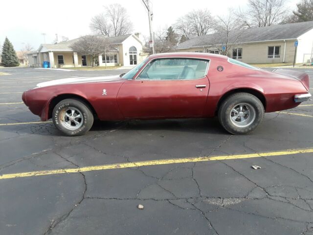 1973 RED Pontiac Firebird Coupe