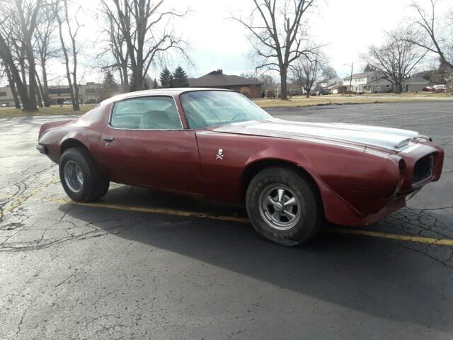 1973 RED Pontiac Firebird Coupe