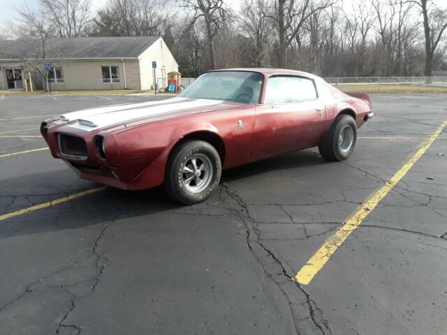 1973 RED Pontiac Firebird Coupe