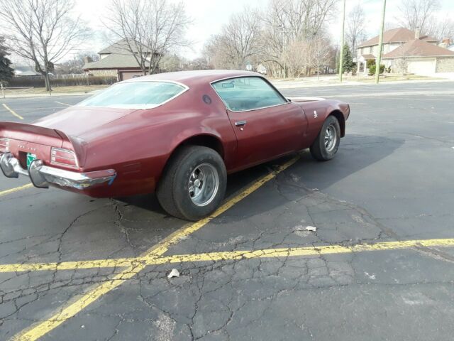 1973 RED Pontiac Firebird Coupe