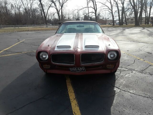 1973 RED Pontiac Firebird Coupe