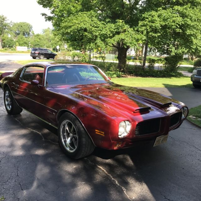 1973 Florentine Red Pontiac Firebird Coupe
