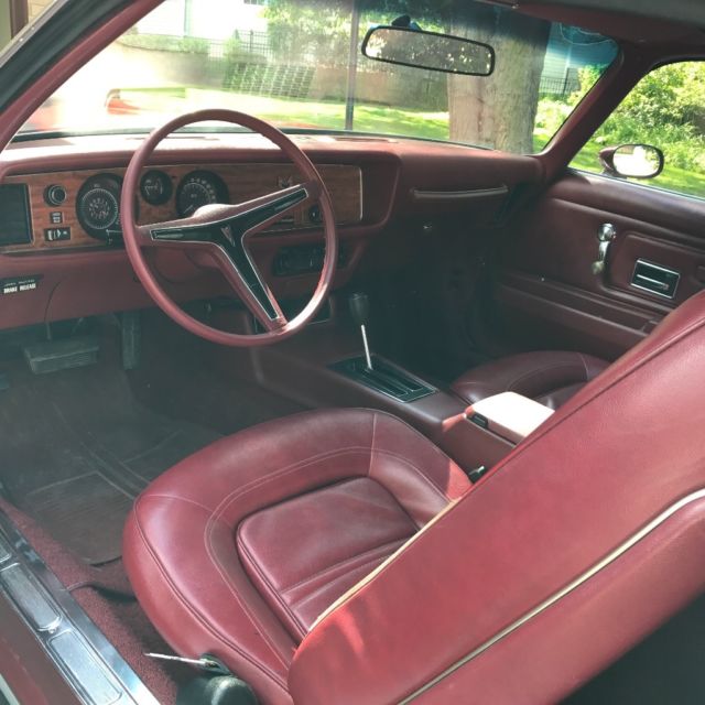 1973 Florentine Red Pontiac Firebird Coupe