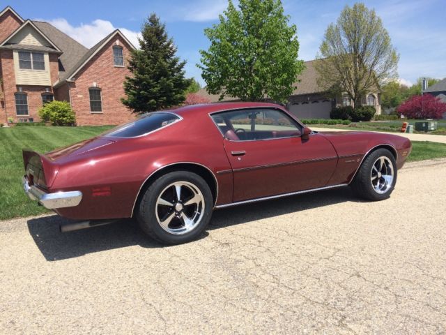 1973 Florentine Red Pontiac Firebird Coupe