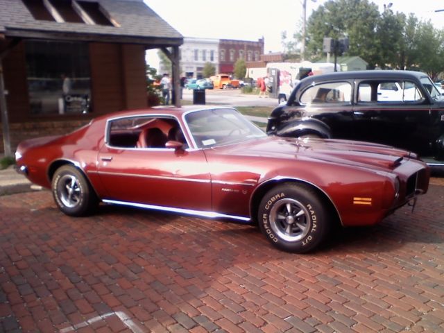 1973 Florentine Red Pontiac Firebird Coupe