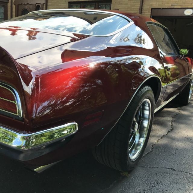 1973 Florentine Red Pontiac Firebird Coupe