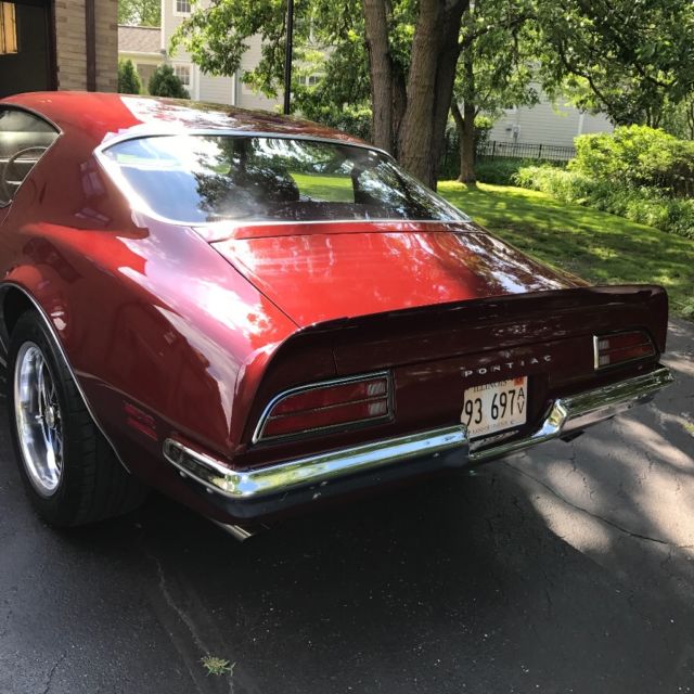 1973 Florentine Red Pontiac Firebird Coupe