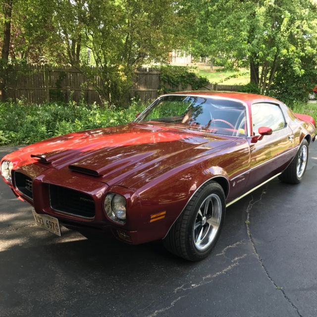 1973 Florentine Red Pontiac Firebird Coupe