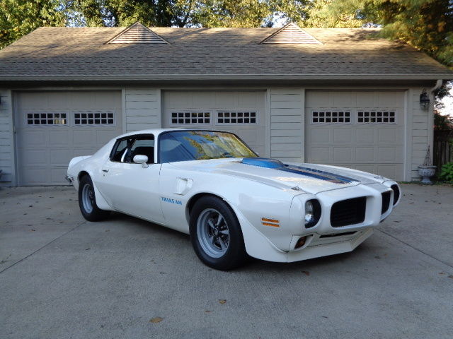 1973 White Pontiac Firebird U/K