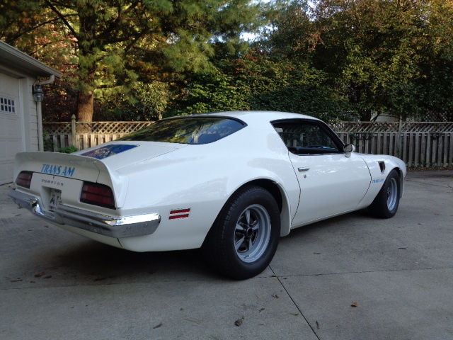 1973 White Pontiac Firebird U/K