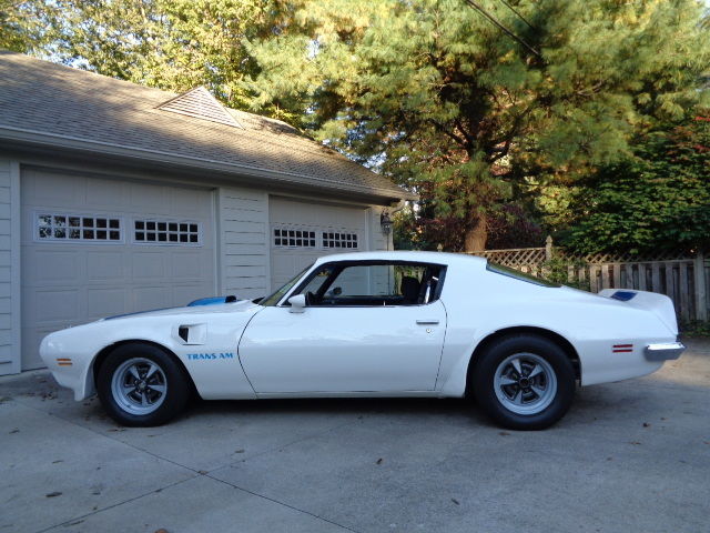 1973 White Pontiac Firebird U/K