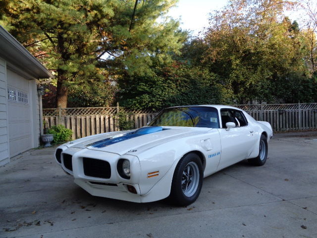 1973 White Pontiac Firebird U/K