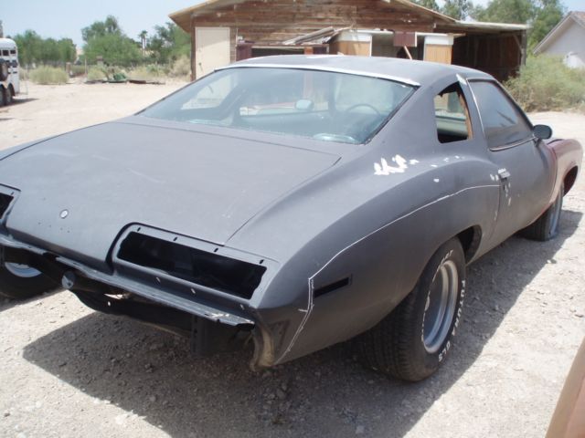 1973 Black Pontiac GTO Coupe