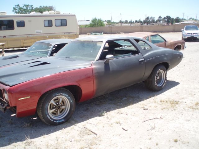 1973 Black Pontiac GTO Coupe