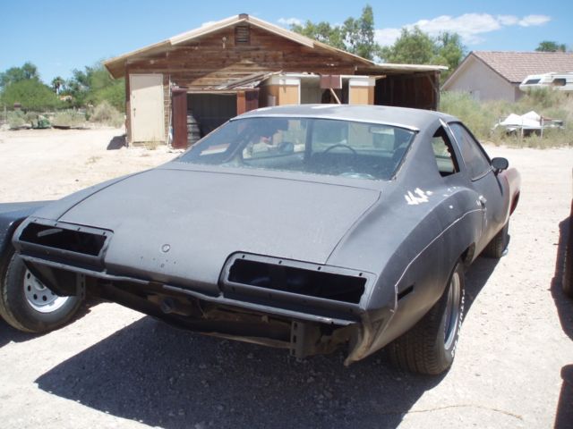 1973 Black Pontiac GTO Coupe