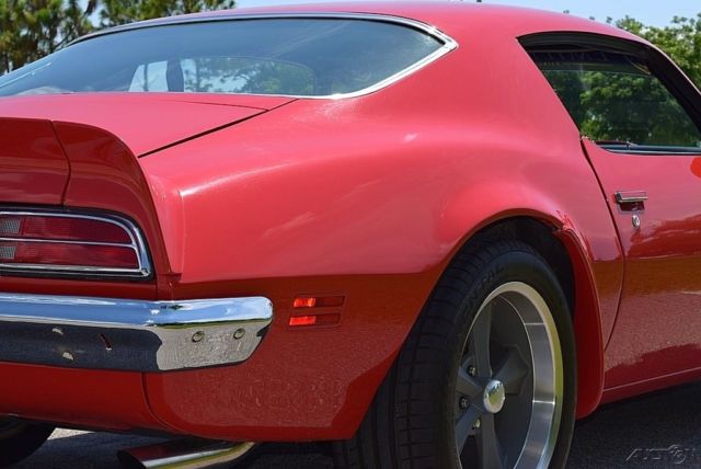 1973 Red Pontiac Trans Am Coupe