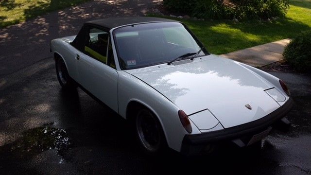 1973 White Porsche 914