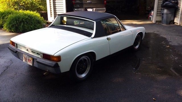 1973 White Porsche 914