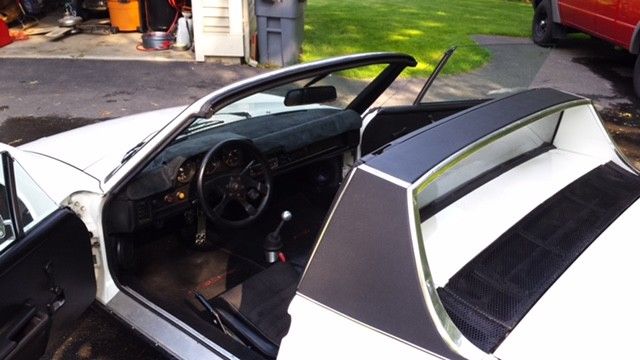 1973 White Porsche 914